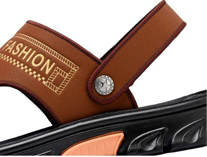 Hot Sale Men Sandals Casual Shoes Outdoor Walking Sandals for Men Beach Shoes Men Slippers Open Toe Flat Two Passes