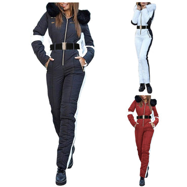 Women'S Winter Jackets Parkas 2024 Women'S Winter Outdoor Sports Jumpsuit ' With Removable Outdoor Sports Soft ??????? ???????