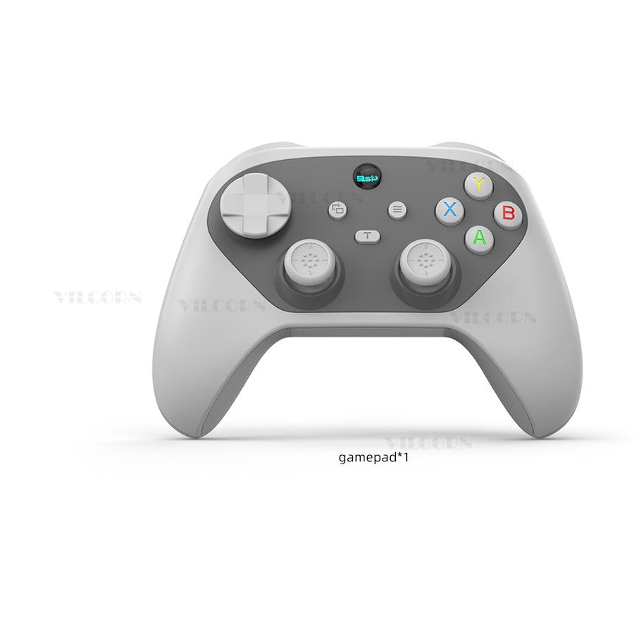 PC Wireless Game Controller Hall Joystick Trigger Mobile Gamepad for Switch/IOS/Android Support Six axis Gyro Turbo Macro M1 M2