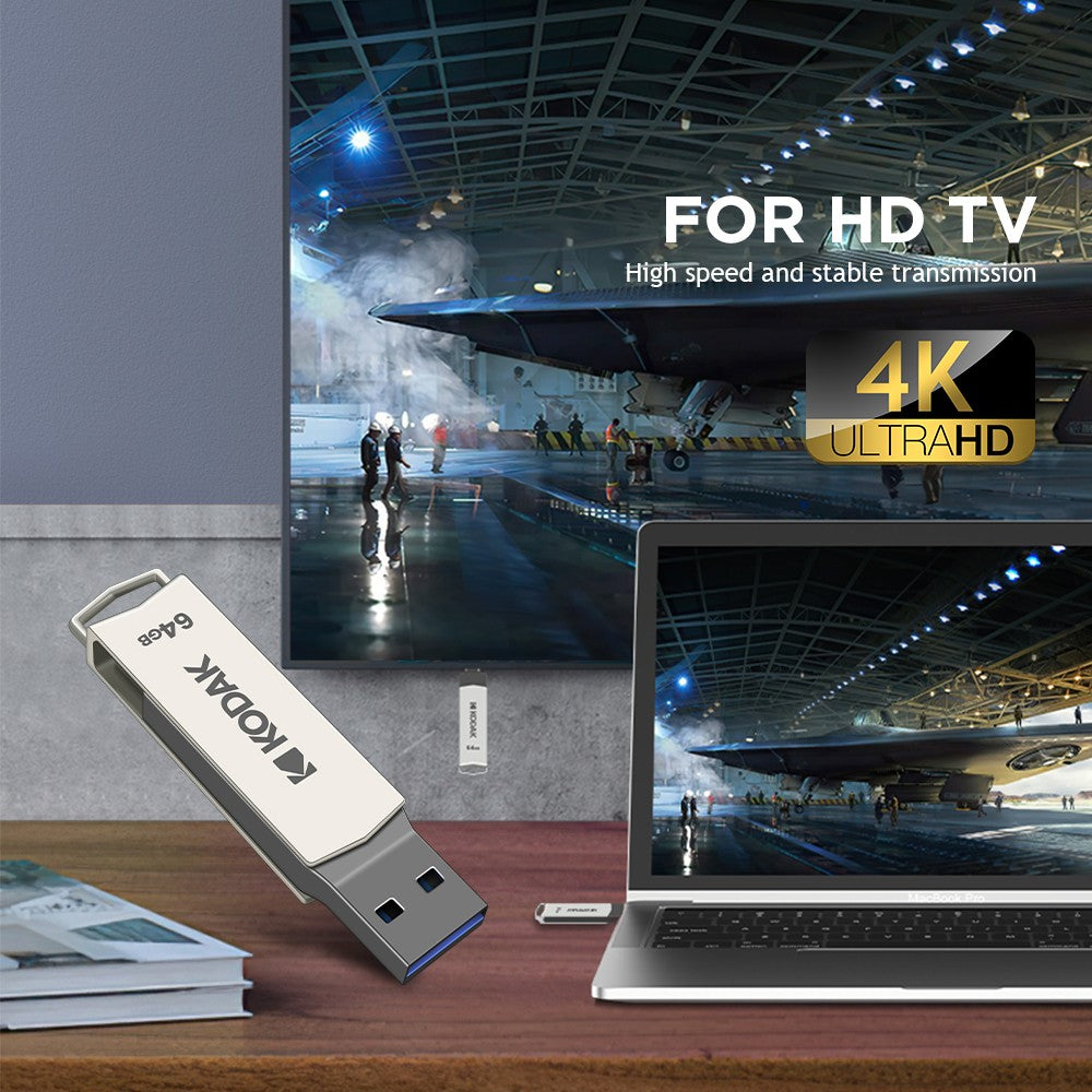 Pen Drive Kodak K273 USB 3.1 OTG 64 GB USB3.1 Gen 1 Tipo C Pen Drive 64G USB-C Cartão de Memória 64gb Alta Velocidade