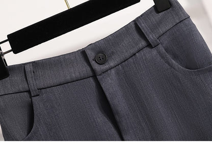 Suit Half-body Skirt Women's Large Size Autumn New Fashion Elegant Commuting Medium-length Package Hip Skirts Loose A-line Skirt