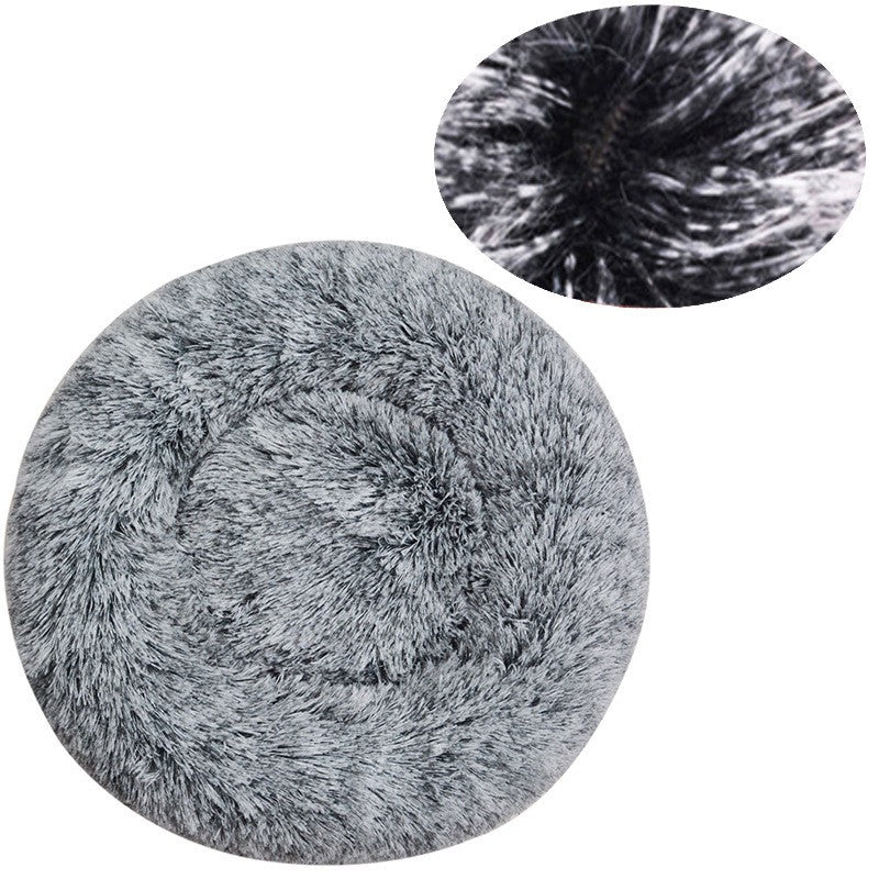 Cama Redonda para Cães, Cama Quente de Inverno para Gatos, Cesto de Pelúcia para Cães, Cama Lavável para Pequenos, Médios e Grandes Cães, Sofá para Gatos