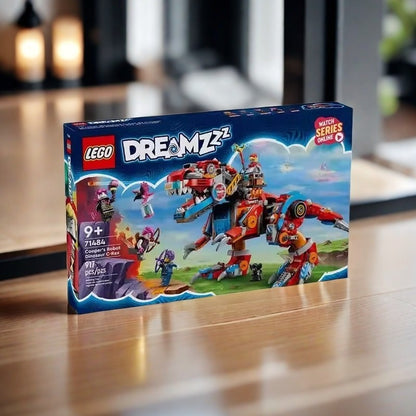 O Lego 71484 é um conjunto da série Dream City Hunter que consiste em 917 peças, recomendado para montagem por pessoas a partir de 9 anos.