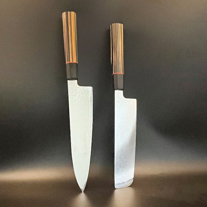 Faca do Chef Lâmina de Aço Damasco 67 Camadas Cabo G10 Faca de Cozinha para Fatiar Legumes Cutelo de Carne 10Cr5Mov Gyutou