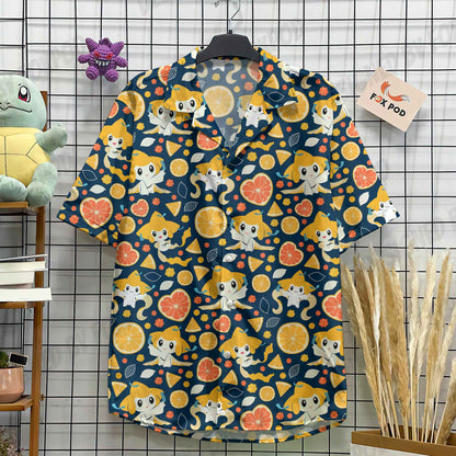 Men's Hawaiian Shirts For Men Casual Cartoon 3D Printed Shirts Loose Short-sleeve Beach Blouses Oversize Tops Camicias homme