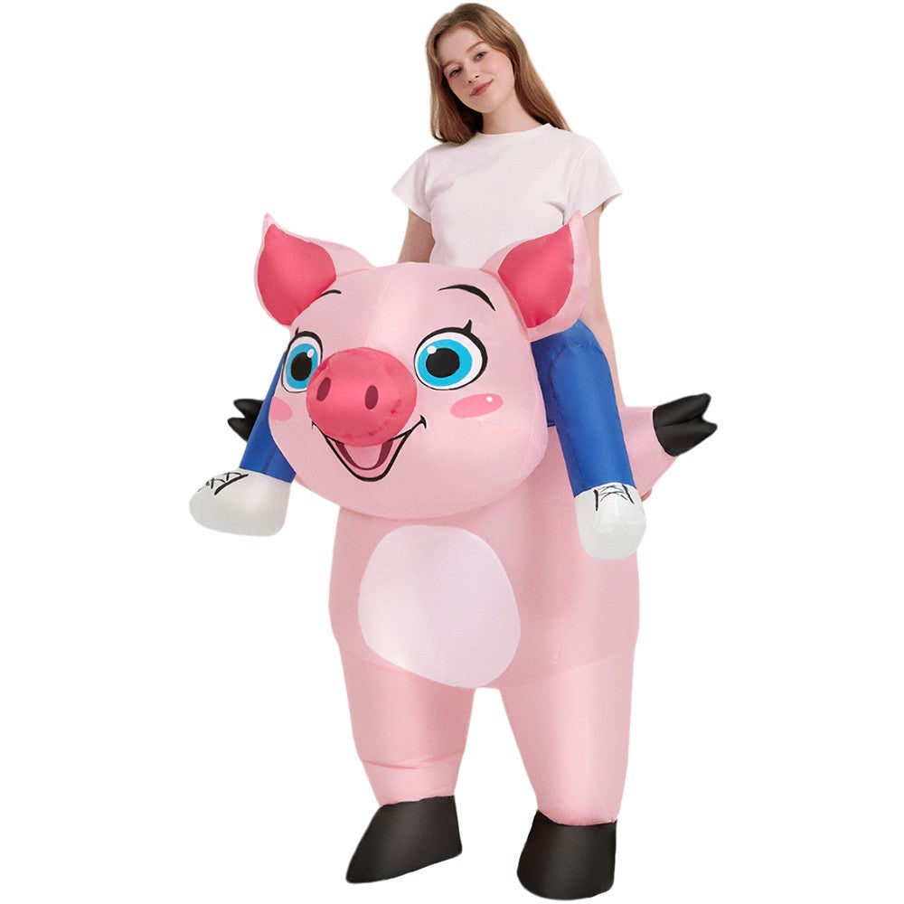 Adult Animal Inflatable Costume Anime Dress Suit Carnival Purim Halloween Party Cosplay Costumes for Man Woman