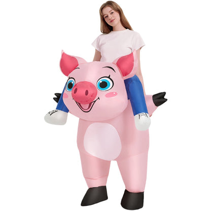 Adult Animal Inflatable Costume Anime Dress Suit Carnival Purim Halloween Party Cosplay Costumes for Man Woman