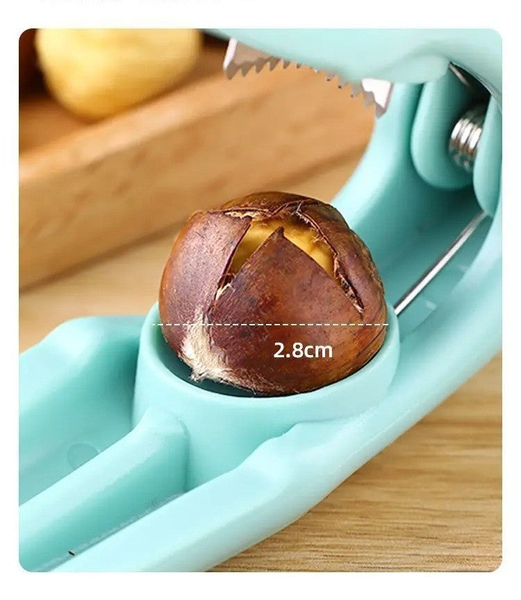 Nuts Sheller Chestnut Clip Walnut Pliers Home Metal Chestnut Sheller Nut Opener Cutter Shelling Kitchen Tools