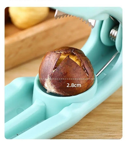 Nuts Sheller Chestnut Clip Walnut Pliers Home Metal Chestnut Sheller Nut Opener Cutter Shelling Kitchen Tools