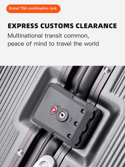 SUSHIMU Mala de Viagem Grande com Abertura Frontal Multifuncional Feminina 20 Polegadas Pequena Leve Mala de Bordo 24 Polegadas Masculina