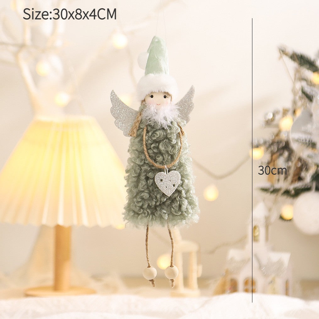 New Year 2024 Christmas Angel Dolls Xmas Tree Pendant Ornaments Navidad 2022 Christmas Decoration for Home Natal Gifts Noel Deco