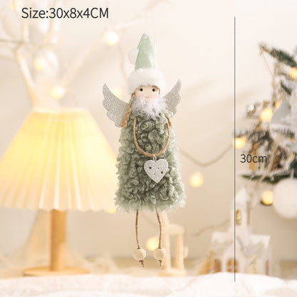 New Year 2024 Christmas Angel Dolls Xmas Tree Pendant Ornaments Navidad 2022 Christmas Decoration for Home Natal Gifts Noel Deco
