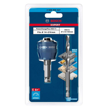 BOSCH Acessórios de Ferramentas Jogo de Brocas Suporte de Bits Broca Helicoidal Acessórios de Ferramentas Multifuncionais 2608522320 2608900585 2608522317