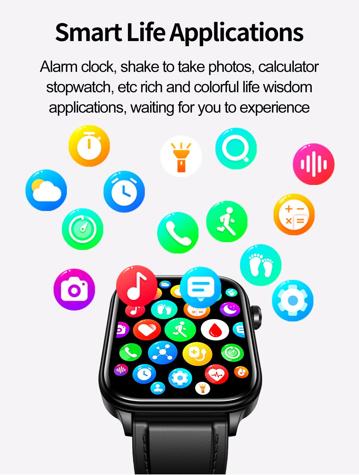 Smartwatch 2025 Novo ECG+PPG Feminino Monitor de Frequência Cardíaca Lipídios Sanguíneos Ácido Úrico Saúde Menstrual Rastreador Inteligente Para Android iOS