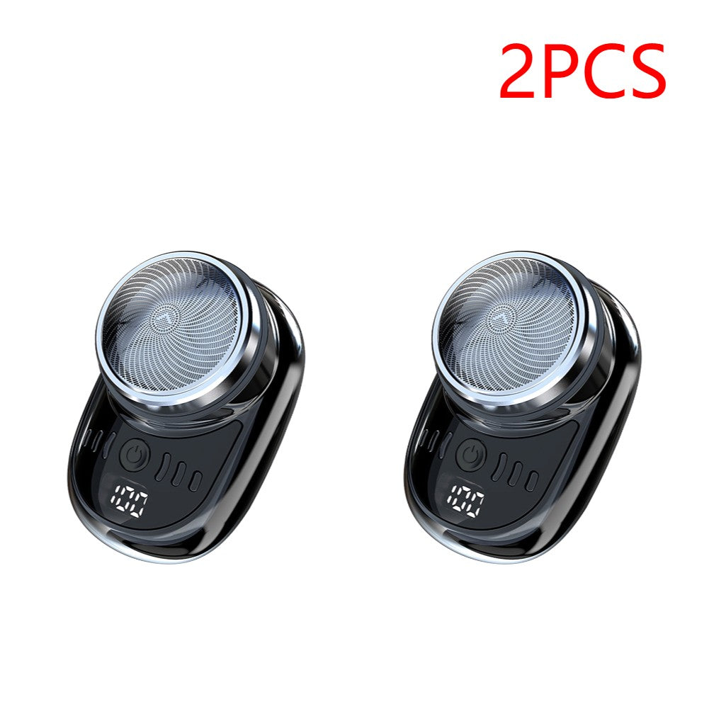 1/2PCS Mini Electric Travel Shaver For Men Pocket Size USB Charging Portable Painless Cordless Trimmer Knive Face Beard Razor  ?