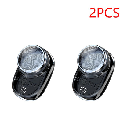 1/2PCS Mini Electric Travel Shaver For Men Pocket Size USB Charging Portable Painless Cordless Trimmer Knive Face Beard Razor  ?