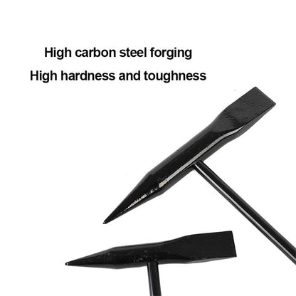 Martelo para Escória de Solda de Aço Carbono, Martelo de Eletricista, Martelo de Limpeza de Solda com Cabo de Mola, Ferramenta de Desoxidação