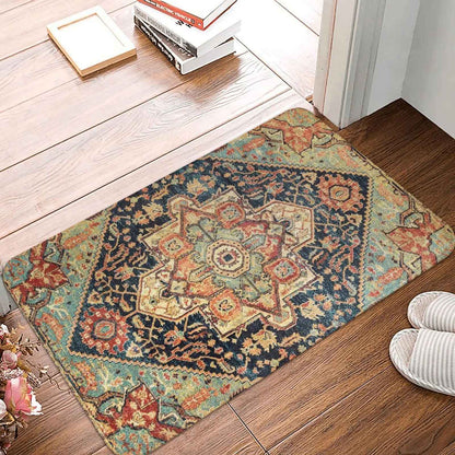 Moroccan Ethnic Decorative Bathroom Mats Small Rugs Soft Kitchen Mats Home Living Room Carpets Entrance Door Mats