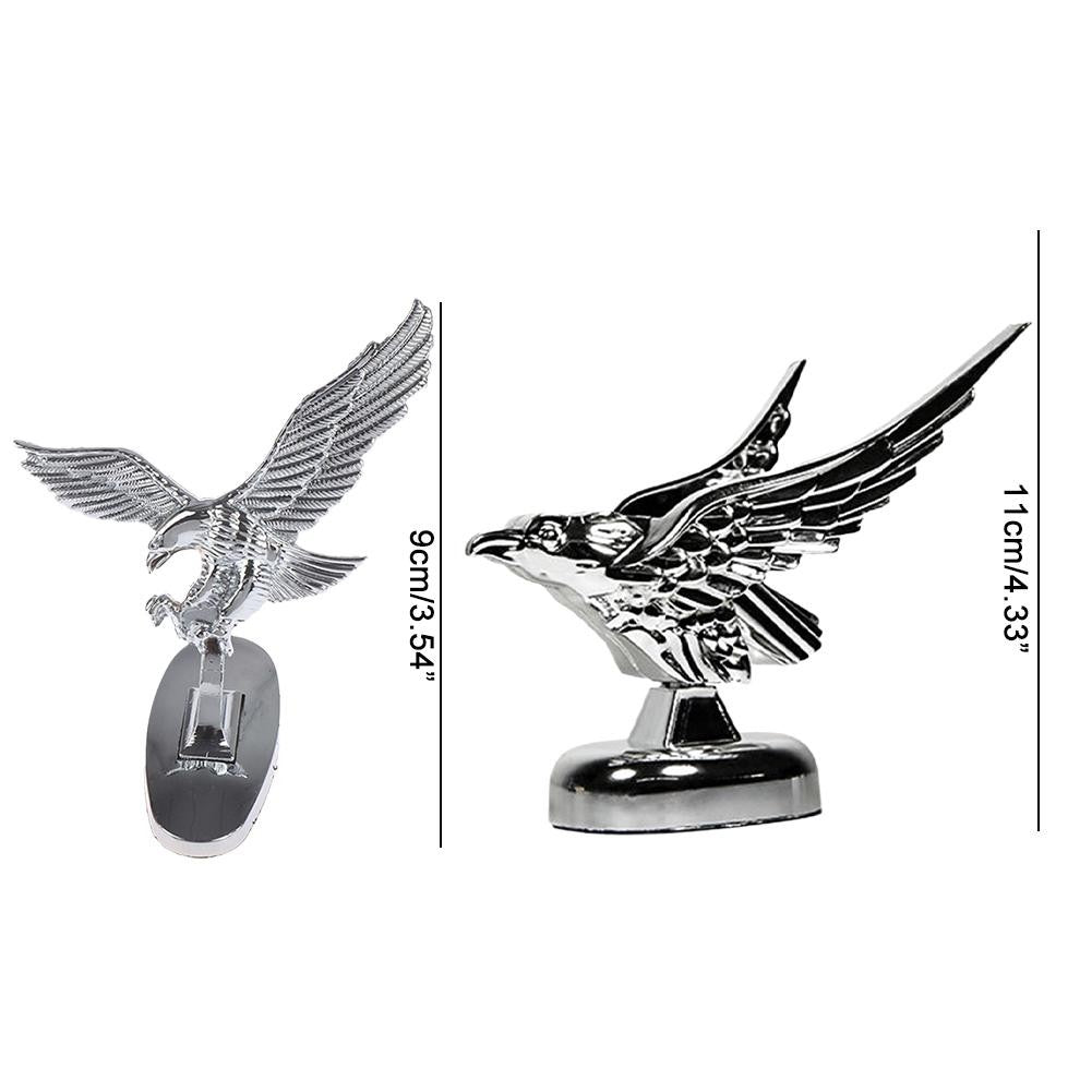 3D Carro Capô Dianteiro Capuz Águia Ornamento Emblema Automotivo Modificação Emblema Cobertura Decoração Acessórios Águia