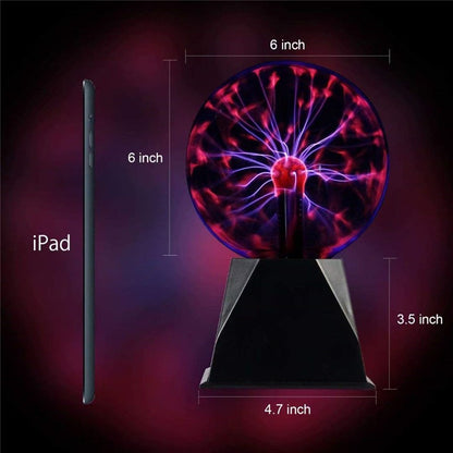 3/4/5/6/8 inch Novelty Magic Plasma Touch Sensitive Lamp Child Holiday Gift Indoor Desktop Decoration Glass Ball Night Lights