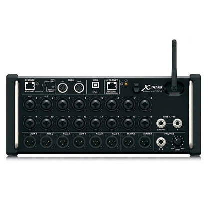 Mesa de Som Digital Controlada por Tablet XR18, Console Profissional de Mixer de DJ com DSP para Sistema de Áudio com Line Array
