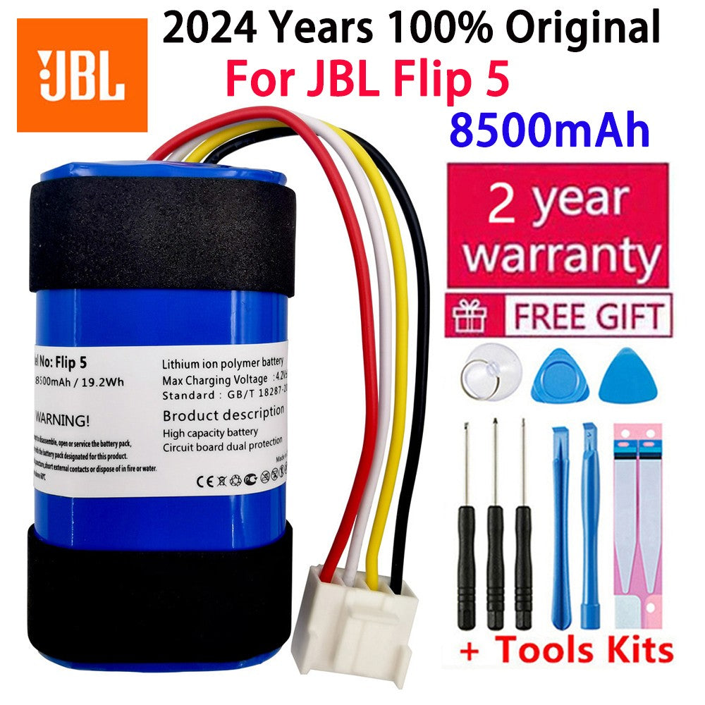 Bateria de substituição de alto-falante original de 2024 para JBL Link 10 20 G03 Clip Charge Boombox Pulse Xtreme Flip 1 2 3 4 5 6 Bateria
