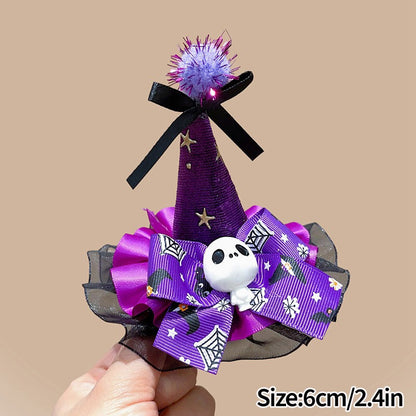 Halloween Hairpin Party Favor Gifts Day of The Dead Party Cosplay Prop Hair Accessiories   Halloween Decorations Party Gifts
