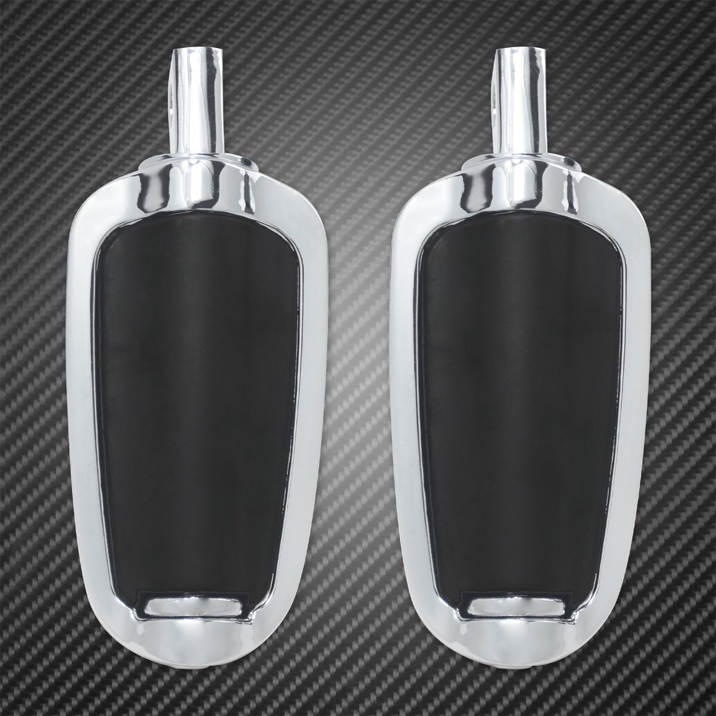Motorcycle Rear Footpegs Pedal Slipstream Passenger Footrest For Harley Touring Road King FLHR Softail Fat Boy Dyna Sportster XL