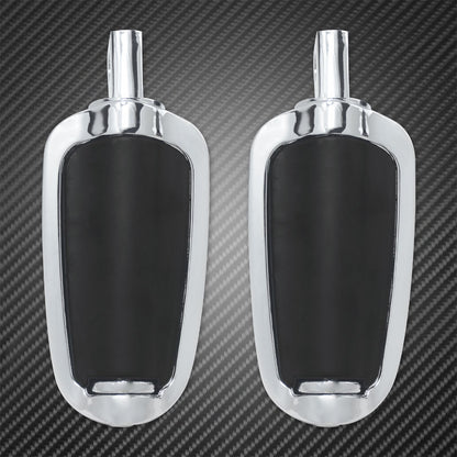 Motorcycle Rear Footpegs Pedal Slipstream Passenger Footrest For Harley Touring Road King FLHR Softail Fat Boy Dyna Sportster XL