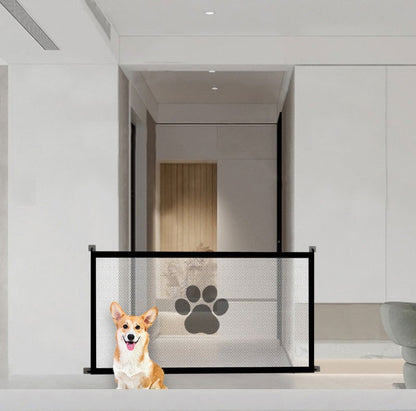Cercas de Barreira para Animais de Estimação Dobráveis Portáteis de Malha Respirável, Cercas de Segurança para Gatos e Cães, Suprimentos para Animais de Estimação para Garantir a Segurança deles