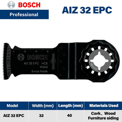 Acessórios para Máquina de Corte Multifuncional Bosch STARLOCK Acessórios Gerais para Marcenaria, Ranhura e Perfuração Série Bosch GOP