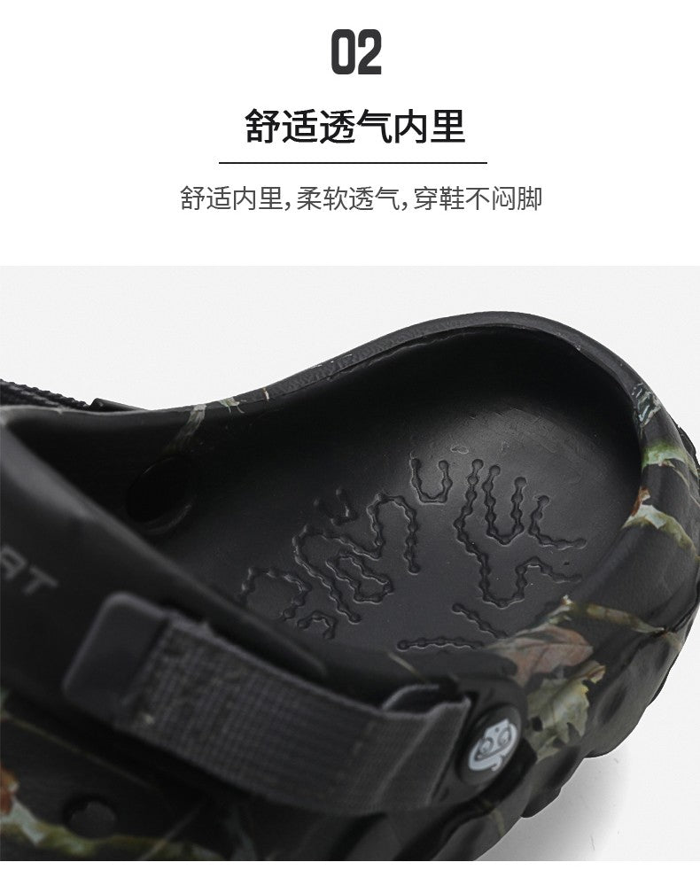 Men Shoes Slippers Men Garden Flat Sandals Platform Sandals Man Summer Sandals 2025 Male Sneakers Outdoor Flip Flops Home Clogs