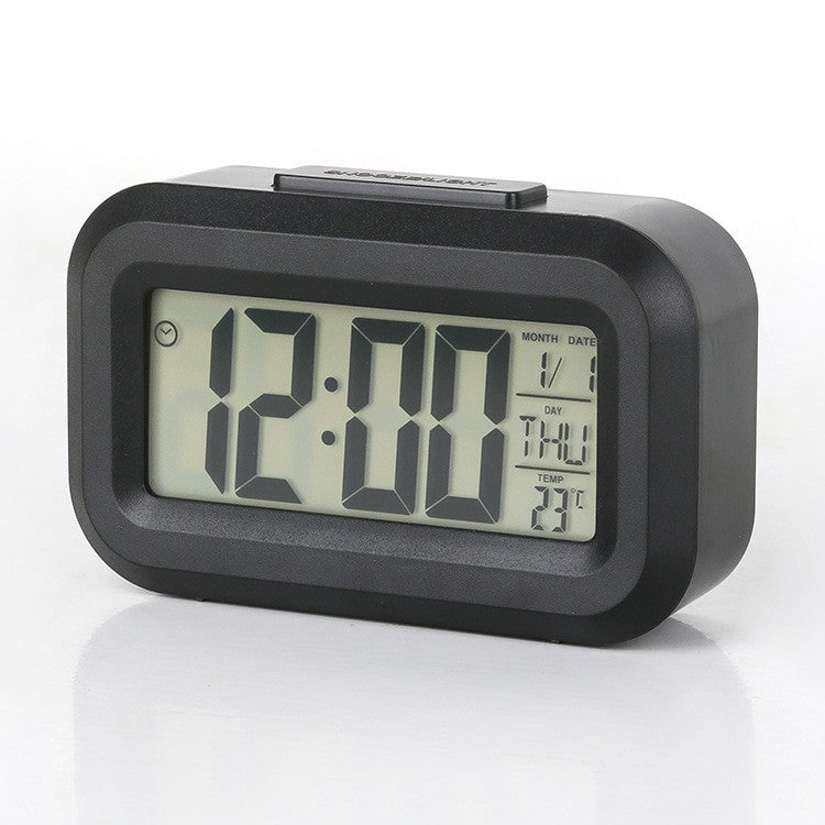 Alarm Clock Digital Clock LED Electronic With Backlight Snooze Calendar For Home Office Desktop Table Screen Display Watch