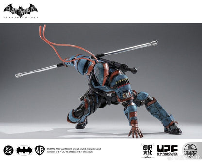 In Stock 1/12 Upfinegures Lpzz Deathstroke Arkham Knight Game Peripherals DC002 Anime Action Figure Model Toy Collectibles Gift