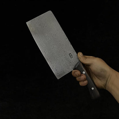 8 Inch Slicing Knife Handmade Forged Damascus T10 Steel Blade Ultra Sharp Chef Cleaver Longquan Kitchen Knives Cooking Tools