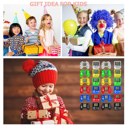 6-48Pcs Video Game Party Favors for Classic Game Console Keychain Birthday Joypad Souvenir School Valentine Gifts