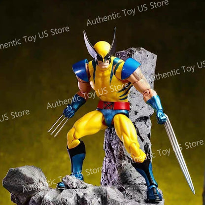 In Stock Ct Toys Wolverine Mafex 096 Figure 138 Brown Comic Ver X-Men Anime Action Figure Figurine Model Customized Gifts Toys