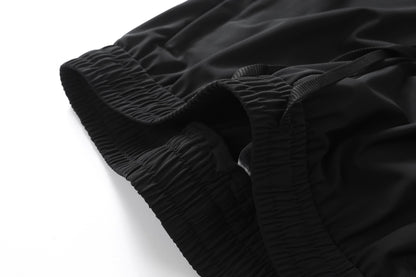 Summer Cool Pants Casual Male Trousers Ice Silk Men's Pants 2025 New Thin  Outdoor Elastic Breathable Straight Leg Sweatpants