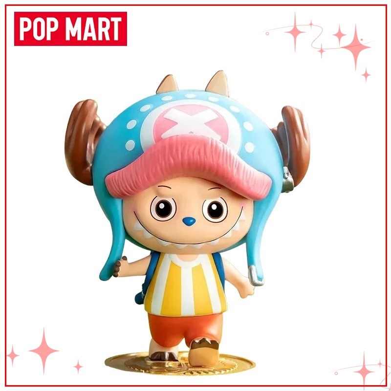Pop Mart THE MONSTERS Labubu One Piece Series Blind Boxes Labubu One Piece Figurinhas Presente