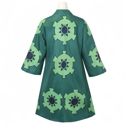 Fantasia Wano Country Roronoa Of Zoro Cosplay Kimono Anime Pirate Disfraz Costume Men Male Halloween Carnival Party Clothes