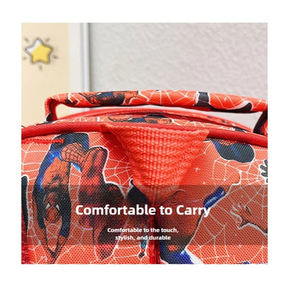 Mochila Infantil Escolar Homem-Aranha da Marvel, Bonita, Leve, Ergonômica, para Meninos e Meninas do Jardim de Infância