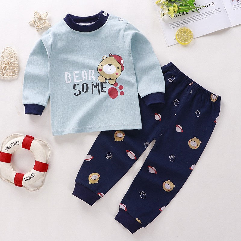Cute Minnie Little Girl's Set 2024 Children's Cartoon baby girls clothes Spring Baby boys clothes Toddler Print kids clothes Set