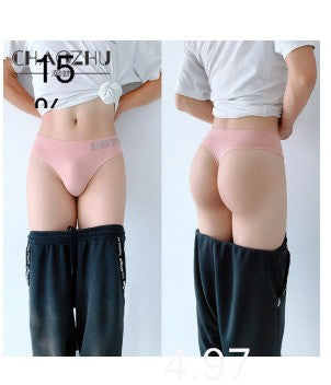 Tight Feelling Men's Underwear Stretch Seamless Unisex Men Women Panties G String Universal Tangas Hombre Sexi Men's Lingerie