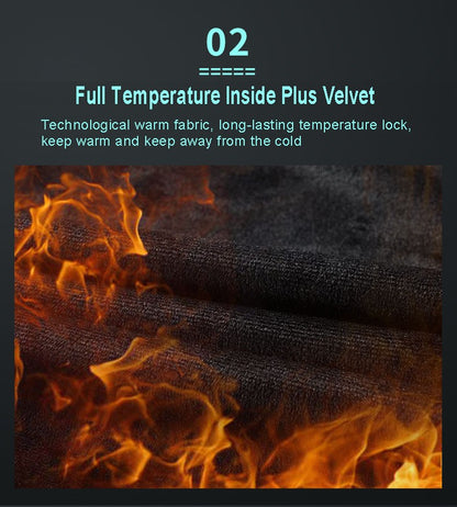 CHRLCK Warm Waterproof Pants Men Women Outdoor Winter Softshell Fleece Trousers Trekking Camping Climbing Skiing Hiking Pants