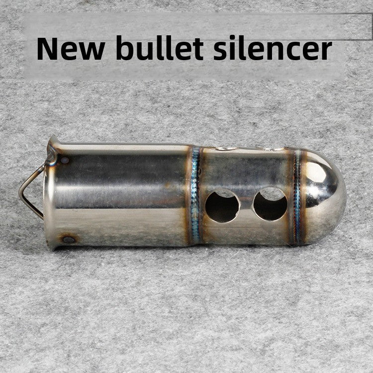 Universal Front Mid End Catalyst DB Killer for Motorcycle Exhaust Muffler Noise Sound Eliminator 51MM