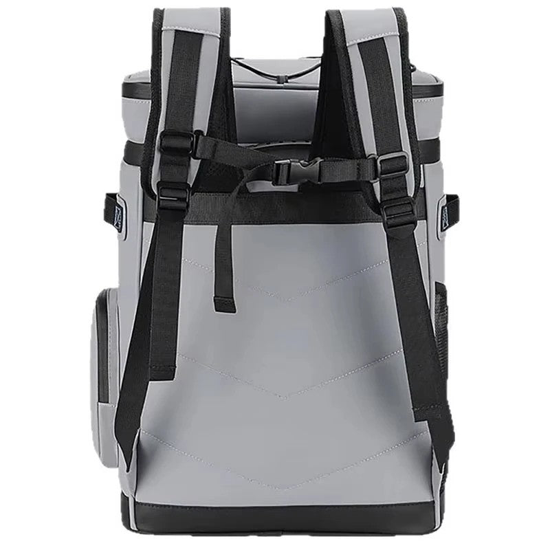 Waterproof Insulated Cooler Backpack 30L Large Capacity Lunch Food Box Durable Camping Fishing Pack Outdoor Travel Picnic Bag