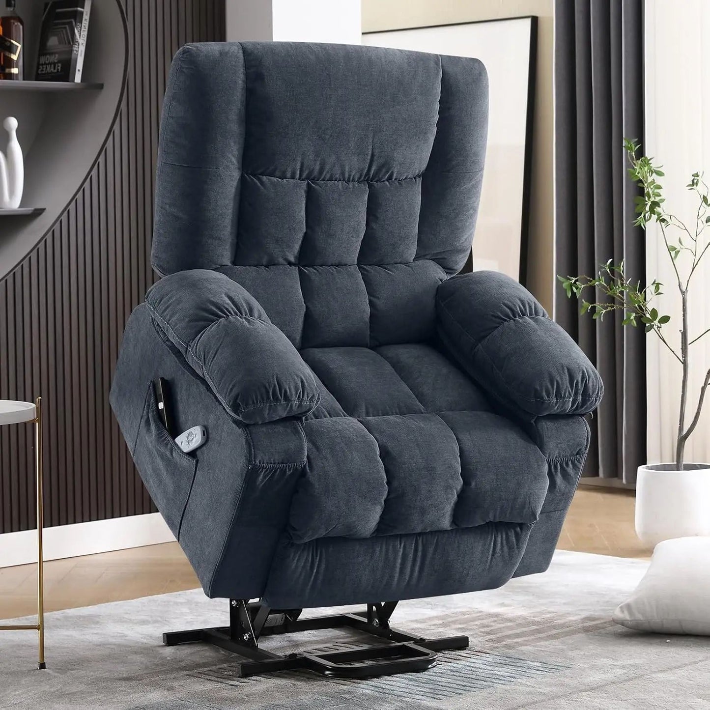 Power Lift Recliner Chair Recliners for Elderly with Heat and Massage Recliner Chair for Living Room with Infinite Position