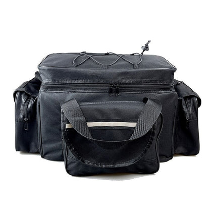 50*30*25cm Bolsa de Pesca Impermeável de Nylon Grande Capacidade Multiúso Bolsas de Ombro de Pesca de Duas Camadas para Atividades ao Ar Livre