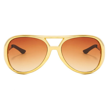 Elvis Presley Wig Glasses Mens Rock Singers Aron Presley Cosplay Wig Party Presley Black Synthetic Hair Wigs