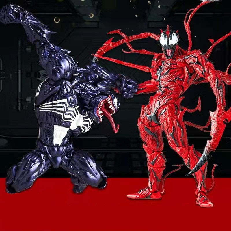 Yamaguchi Venom Carnage Homem-Aranha Extraordinário Venom 2 Modelo Móvel Operado Manualmente Decoração Brinquedos Infantis como Presente de Natal